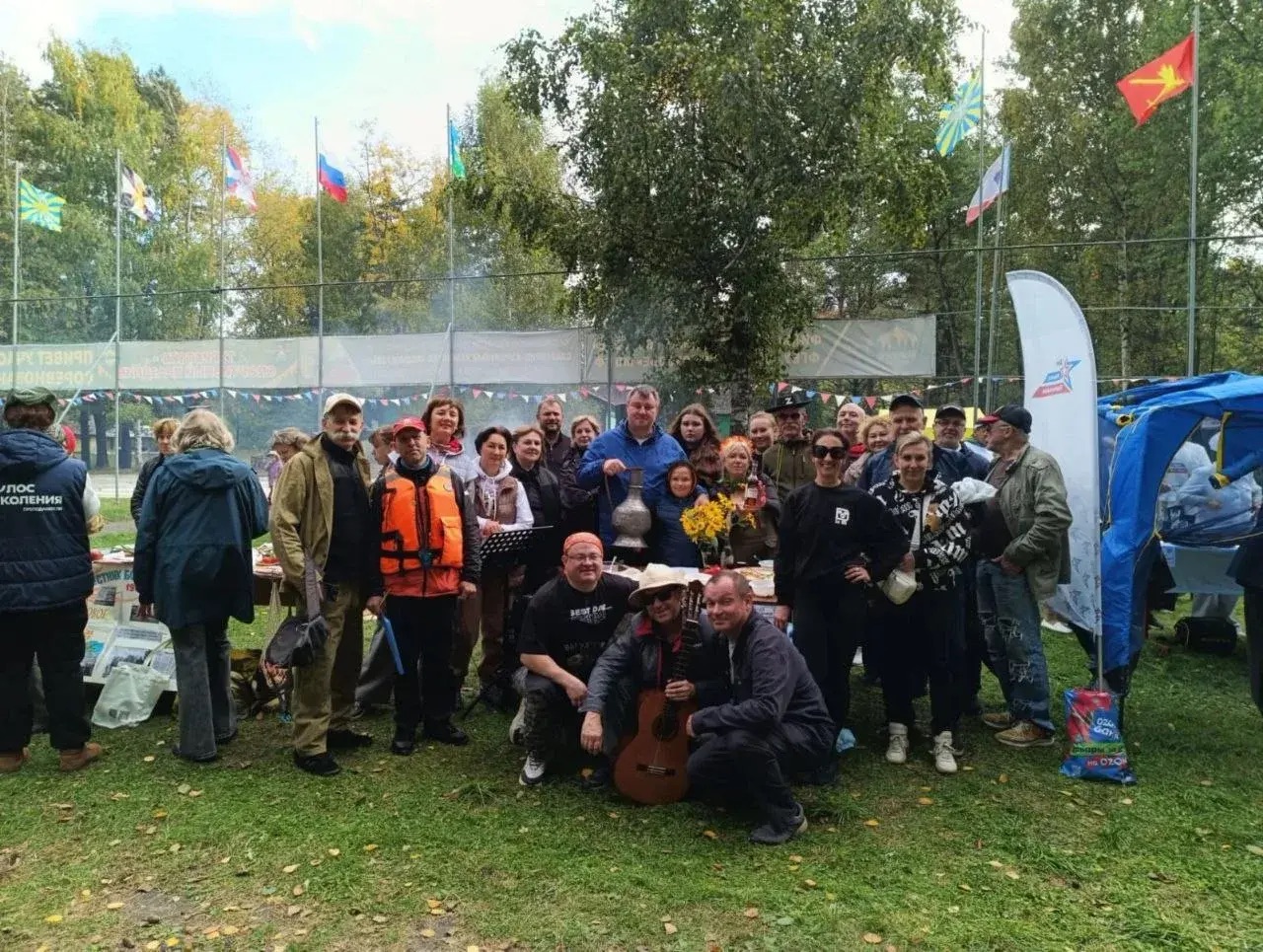 В «Боровом» прошёл туристско-спортивный праздник в честь 60-летия базы отдыха