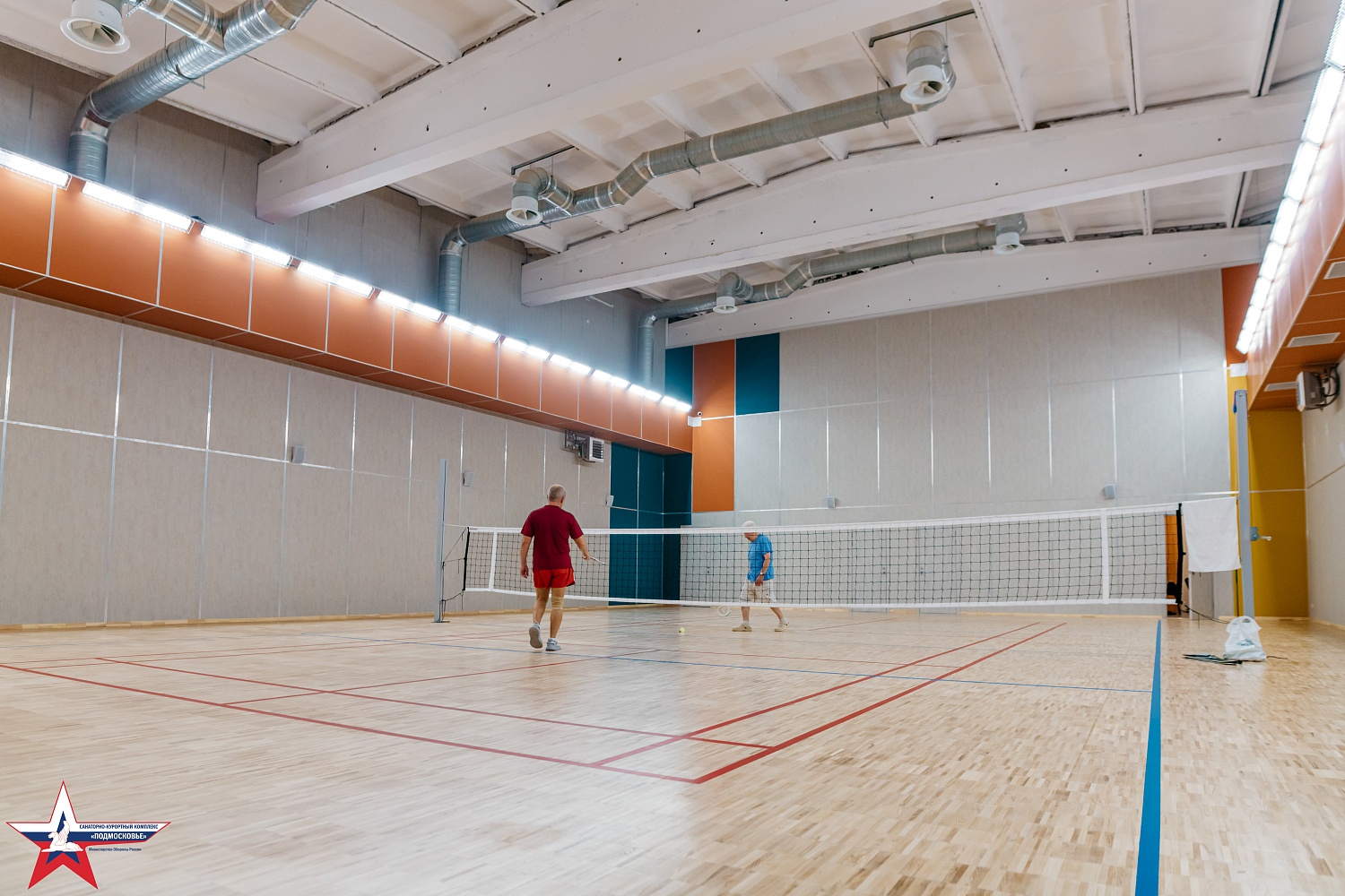 В филиале клинический санаторий «Звенигородский» открылся и принял первых гостей новый спортивный комплекс