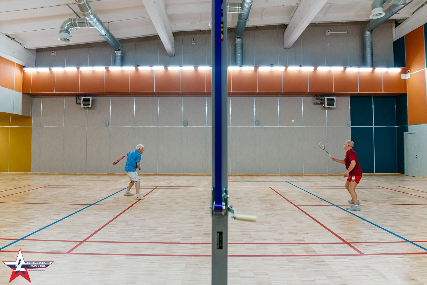 В филиале клинический санаторий «Звенигородский» открылся и принял первых гостей новый спортивный комплекс