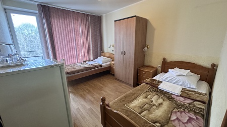 Дом отдыха Подмосковье МО РФ, фото, двухместный трёхкомнатный номер