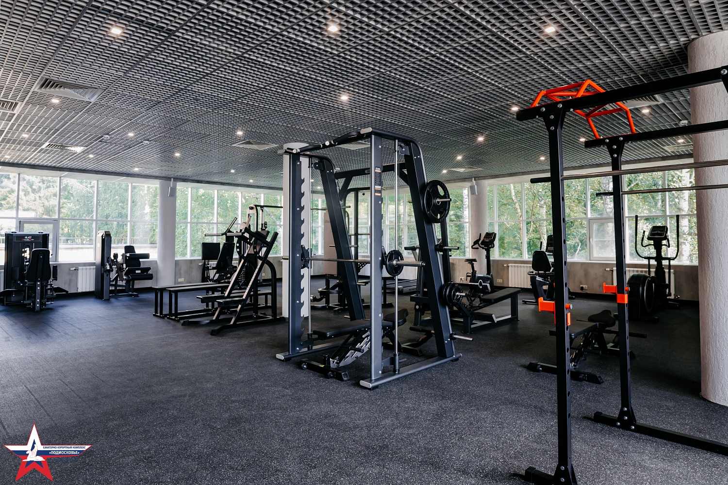 В филиале клинический санаторий «Звенигородский» открылся и принял первых гостей новый спортивный комплекс