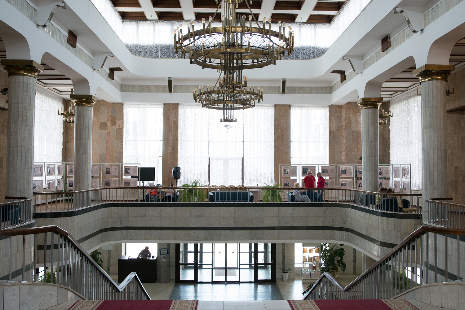 Торжественное открытие выставки в клиническом санатории «Марфинский»