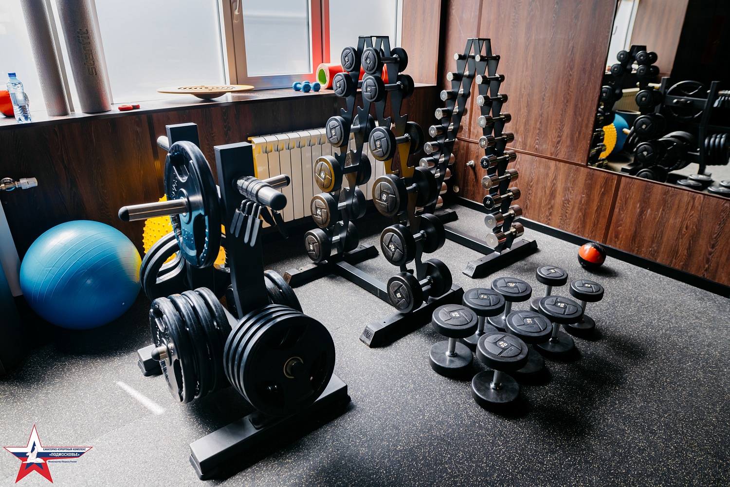 В филиале клинический санаторий «Звенигородский» открылся и принял первых гостей новый спортивный комплекс