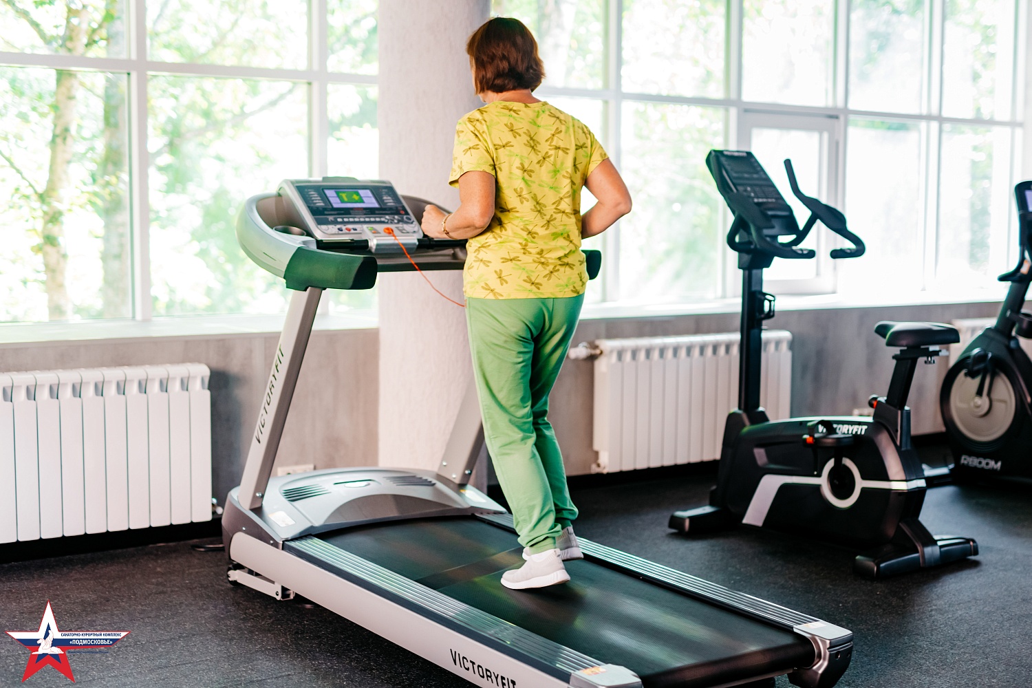 В филиале клинический санаторий «Звенигородский» открылся и принял первых гостей новый спортивный комплекс