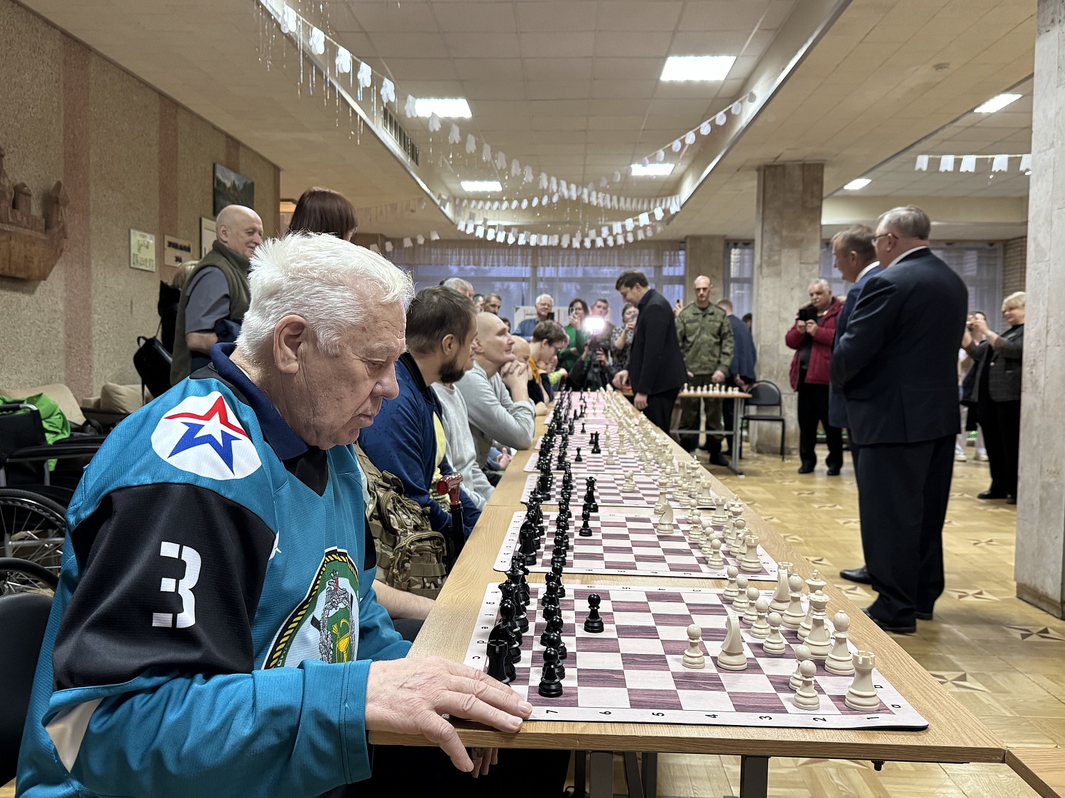 В филиале клинический санаторий «Звенигородский» открылся 15-й шахматный клуб гроссмейстера Сергея Карякина.