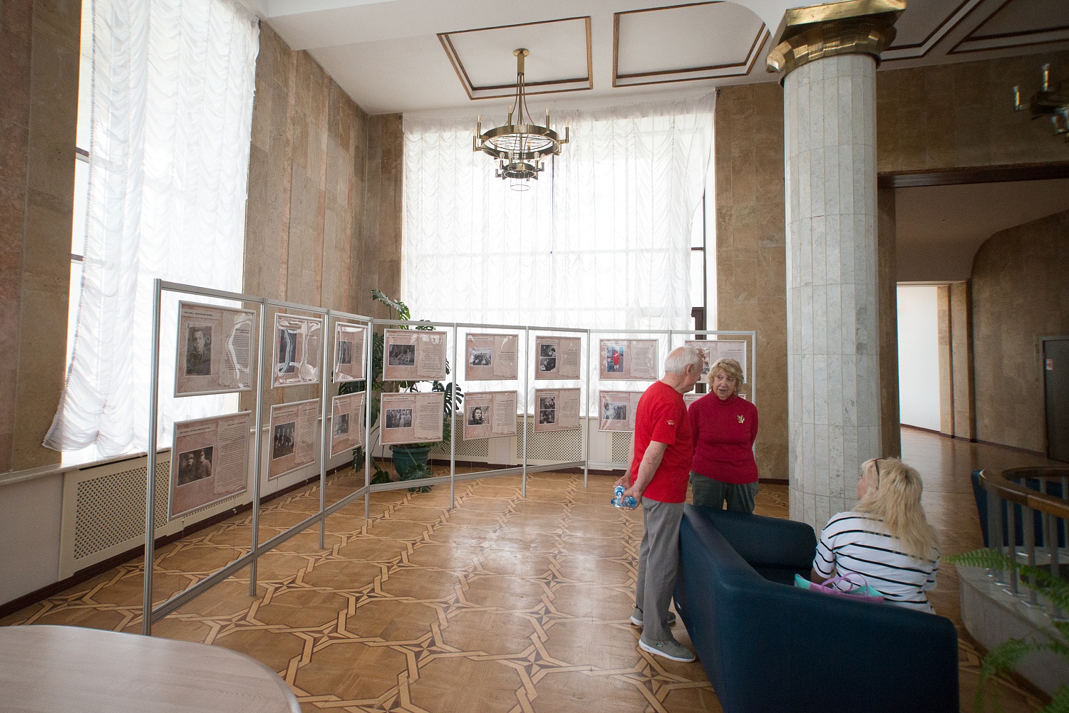 Торжественное открытие выставки в клиническом санатории «Марфинский»