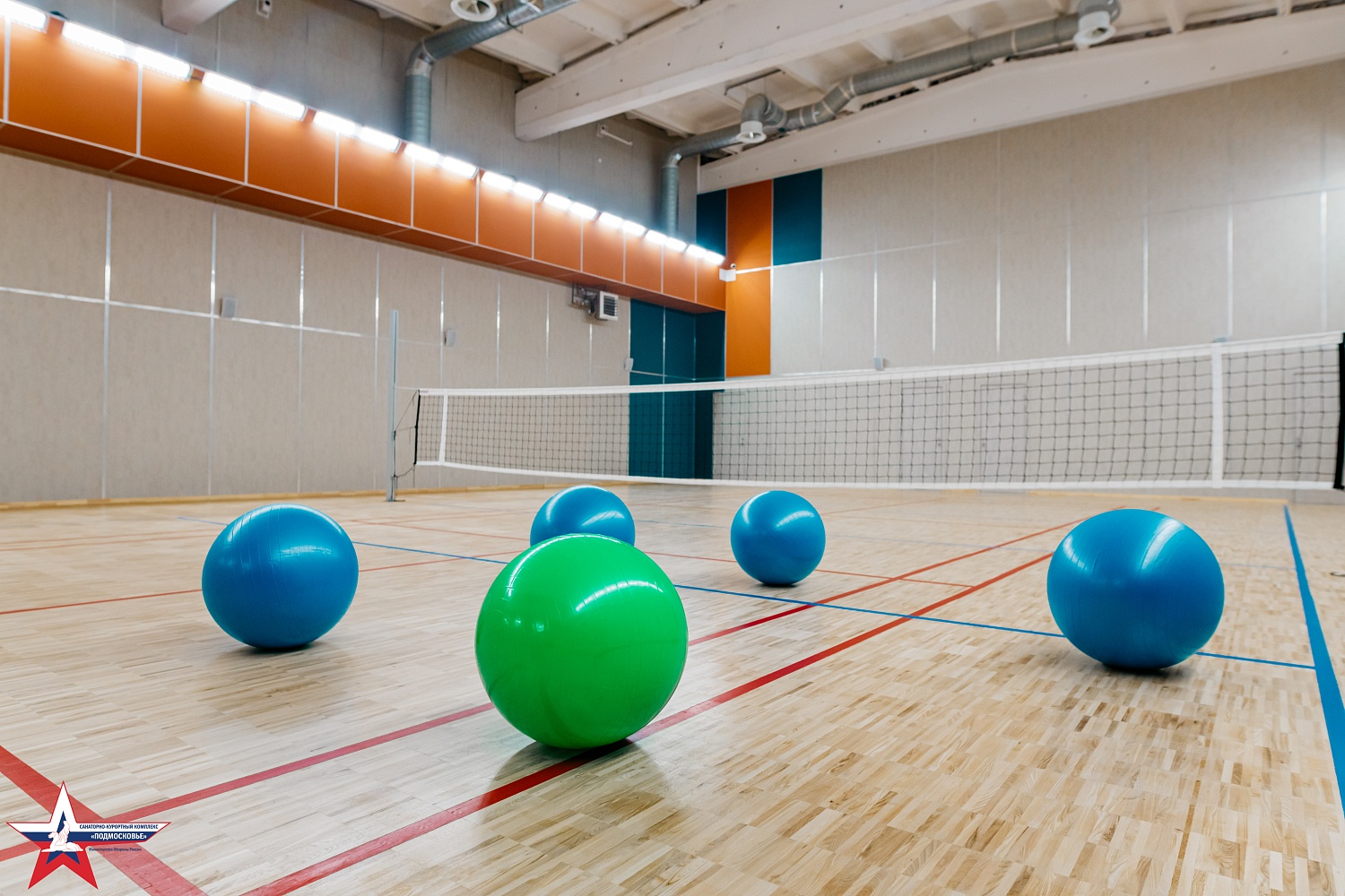 В филиале клинический санаторий «Звенигородский» открылся и принял первых гостей новый спортивный комплекс