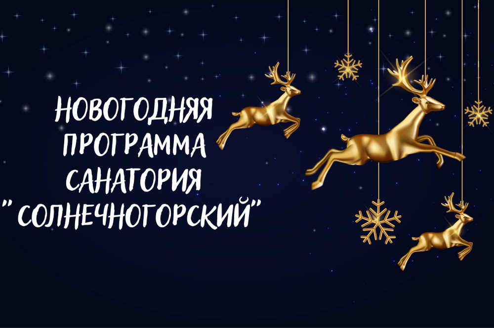 Новогодняя программа санатория "Солнечногорский"