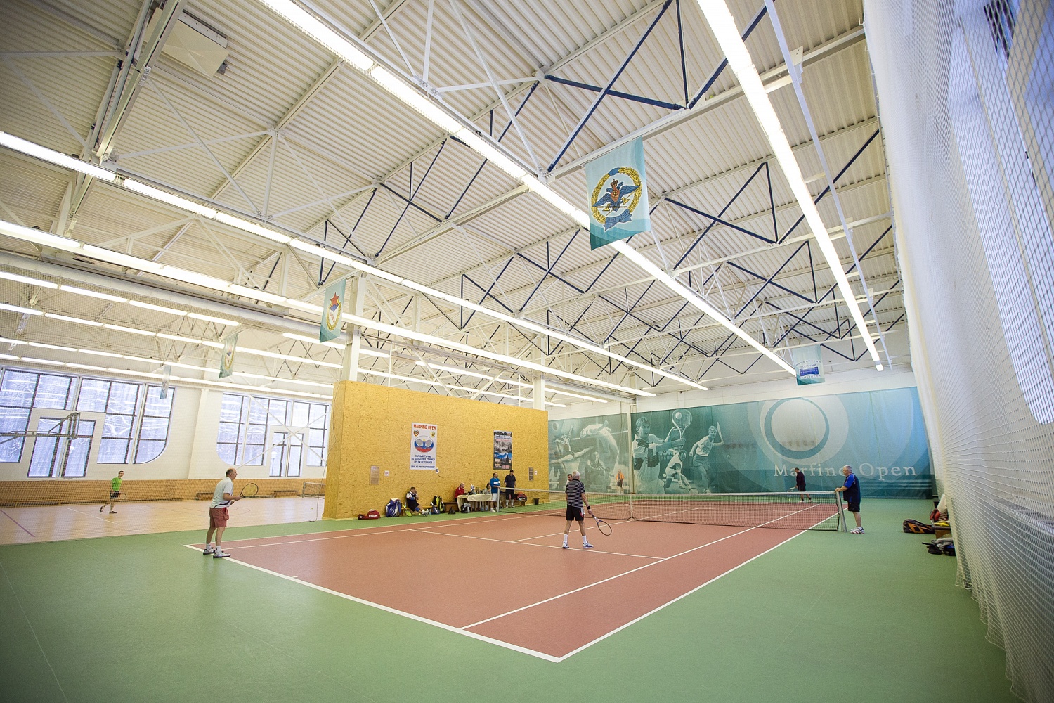 Открытый  турнир по теннису среди ветеранов «Марфино опен - 2018» 12-16 декабря.