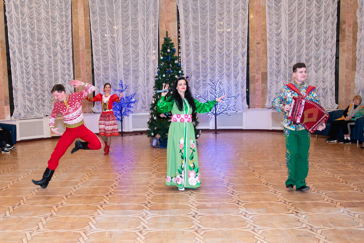 Прошедшие новогодние праздники в СКК «Подмосковье»