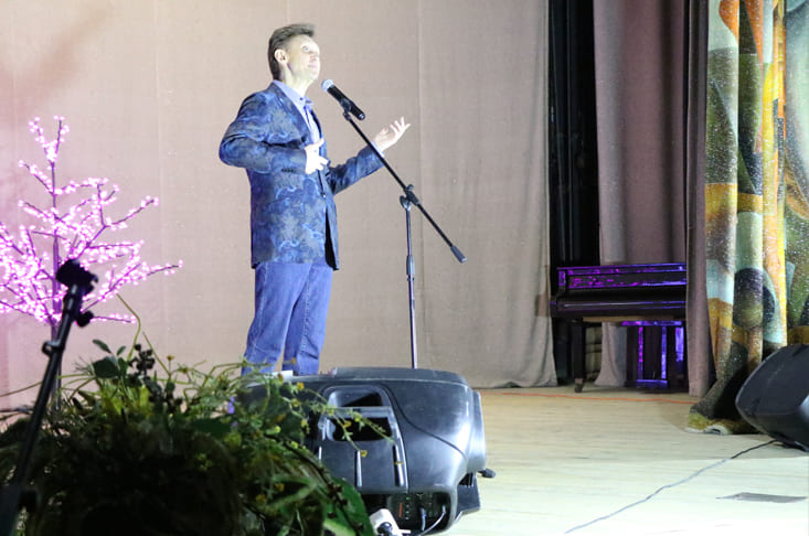 В санатории «Марфинский» состоялся юмористический концерт Сергея Дроботенко